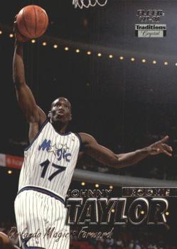 1997-98 Fleer - Traditions Crystal #317 Johnny Taylor Front