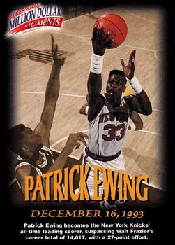 1997-98 Fleer - Million Dollar Moments #7 Patrick Ewing Front