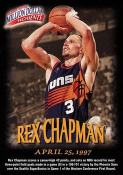 1997-98 Fleer - Million Dollar Moments #32 Rex Chapman Front