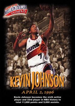 1997-98 Fleer - Million Dollar Moments #38 Kevin Johnson Front