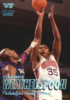 1997-98 Fleer - Traditions Tiffany #139 Clarence Weatherspoon Front