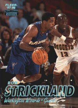 1997-98 Fleer - Traditions Tiffany #224 Rod Strickland Front