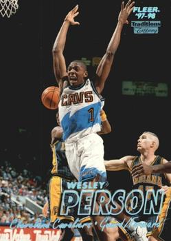 1997-98 Fleer - Traditions Tiffany #245 Wesley Person Front