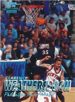 1997-98 Fleer - Traditions Tiffany #286 Clarence Weatherspoon Front