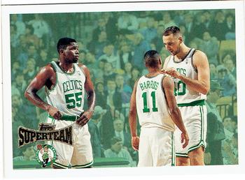 1996-97 Topps - Super Teams #NNO Boston Celtics Front