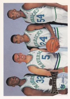 1996-97 Topps - Super Teams #NNO Dallas Mavericks Front