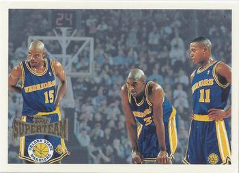1996-97 Topps - Super Teams #NNO Golden State Warriors Front