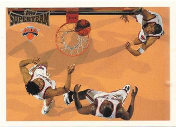 1996-97 Topps - Super Teams #NNO New York Knicks Front