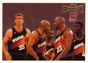 1996-97 Topps - Super Teams #NNO Phoenix Suns Front