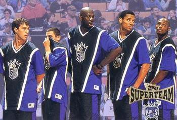 1996-97 Topps - Super Teams #NNO Sacramento Kings Front