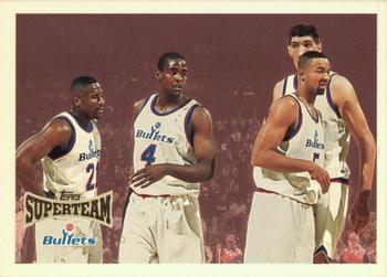 1996-97 Topps - Super Teams #NNO Washington Bullets Front