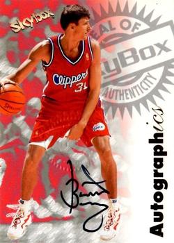 1997-98 SkyBox Premium - Autographics #NNO Brent Barry Front