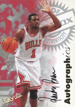 1997-98 SkyBox Premium - Autographics #NNO Randy Brown Front