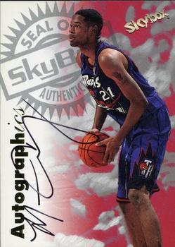1997-98 SkyBox Premium - Autographics #NNO Marcus Camby Front