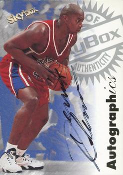 1997-98 SkyBox Premium - Autographics #NNO Derrick Coleman Front