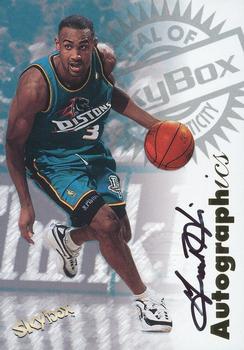 1997-98 SkyBox Premium - Autographics #NNO Grant Hill Front