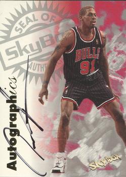 1997-98 SkyBox Premium - Autographics #NNO Dennis Rodman Front