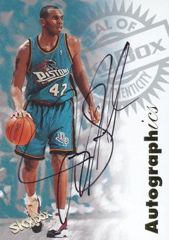 1997-98 SkyBox Premium - Autographics #NNO Jerry Stackhouse Front