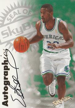 1997-98 SkyBox Premium - Autographics #NNO Erick Strickland Front