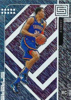 2019-20 Panini Status - Blue #86 Isaiah Roby Front