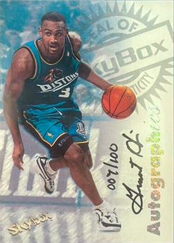 1997-98 SkyBox Premium - Autographics Century Marks #NNO Grant Hill Front