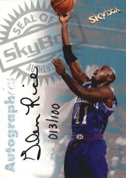 1997-98 SkyBox Premium - Autographics Century Marks #NNO Glen Rice Front
