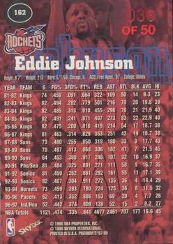 1997-98 SkyBox Premium - Star Rubies #162 Eddie Johnson Back