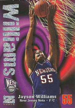 1997-98 SkyBox Z-Force - Rave #154 Jayson Williams Front