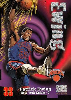 1997-98 SkyBox Z-Force - Rave #26 Patrick Ewing Front