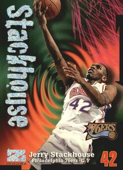 1997-98 SkyBox Z-Force - Rave #84 Jerry Stackhouse Front
