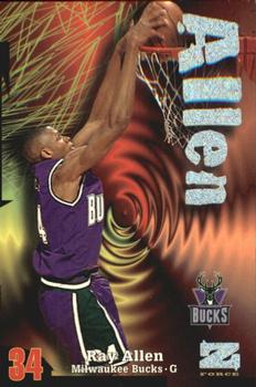 1997-98 SkyBox Z-Force - Rave #86 Ray Allen Front