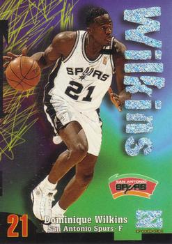1997-98 SkyBox Z-Force - Rave #87 Dominique Wilkins Front