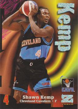 1997-98 SkyBox Z-Force - Rave #113 Shawn Kemp Front
