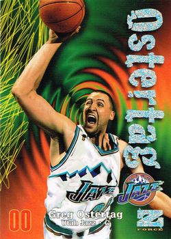 1997-98 SkyBox Z-Force - Rave #188 Greg Ostertag Front