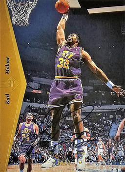 1997-98 SP Authentic - Autographed Buybacks #156 Karl Malone Front