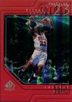 1997-98 SP Authentic - ProFiles Level 2 #P1 Michael Jordan Front