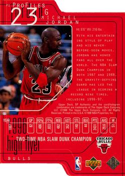 1997-98 SP Authentic - ProFiles Level 3 #P1 Michael Jordan Back