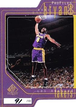 1997-98 SP Authentic - ProFiles Level 3 #P32 Kobe Bryant Front