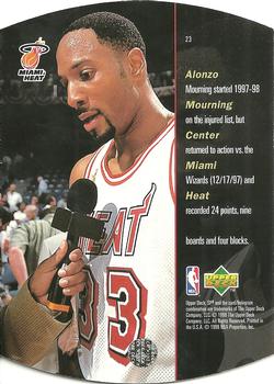 1997-98 SPx - Bronze #23 Alonzo Mourning Back