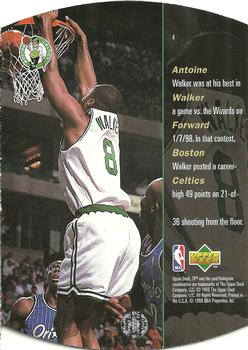 1997-98 SPx - Bronze #4 Antoine Walker Back