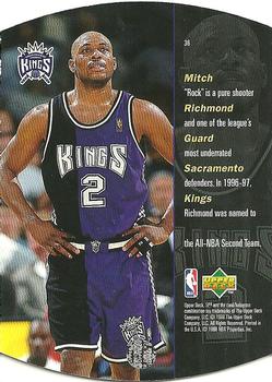1997-98 SPx - Bronze #36 Mitch Richmond Back