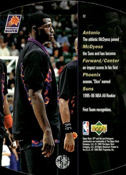 1997-98 SPx - Gold #32 Antonio McDyess Back