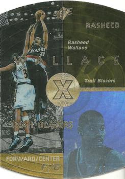 1997-98 SPx - Gold #35 Rasheed Wallace Front
