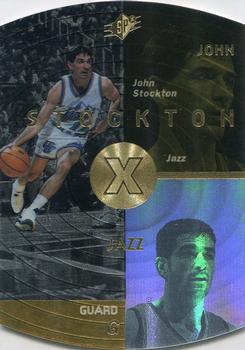 1997-98 SPx - Gold #45 John Stockton Front