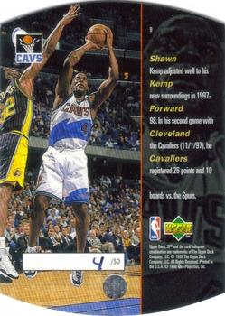 1997-98 SPx - Grand Finale #9 Shawn Kemp Back