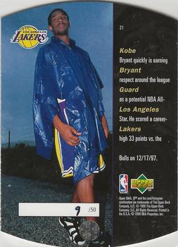 1997-98 SPx - Grand Finale #21 Kobe Bryant Back