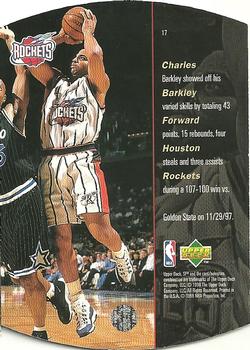 1997-98 SPx - Silver #17 Charles Barkley Back