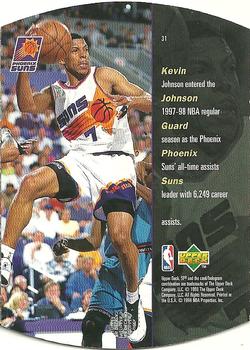 1997-98 SPx - Silver #31 Kevin Johnson Back