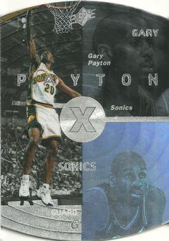 1997-98 SPx - Silver #40 Gary Payton Front