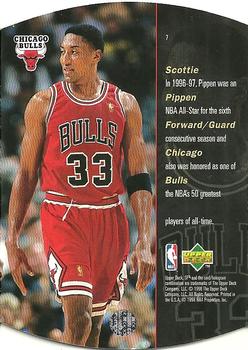 1997-98 SPx - Silver #7 Scottie Pippen Back